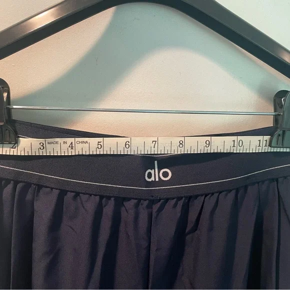 ALO Yoga Women's Suit Up Wide Leg Pants in Navy - Picture 6 of 7